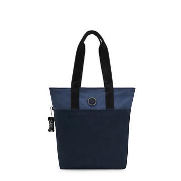 Kipling Hanifa 15" Tote Bag Laptop Táska Kék | HU 1298MQ